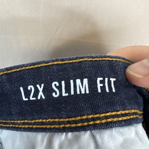 DUER L2X Performance Slim Fit Jeans Men’s 32x32 Dark Wash Stretch Denim - Picture 7 of 9